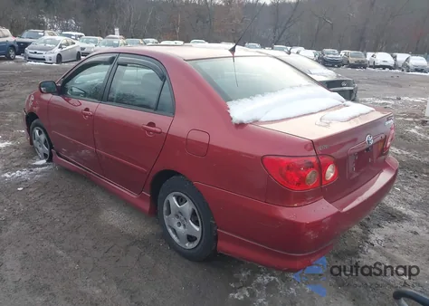 2005 Toyota Corolla S из США, поврежденный, VIN 1NXBR32E55Z373961